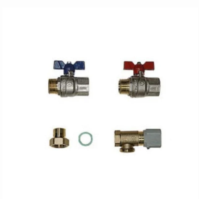 Kit soupape différentielle x1 et vannes d'arrêt (x2) pour Altherma 3 R F Taille 3,5
