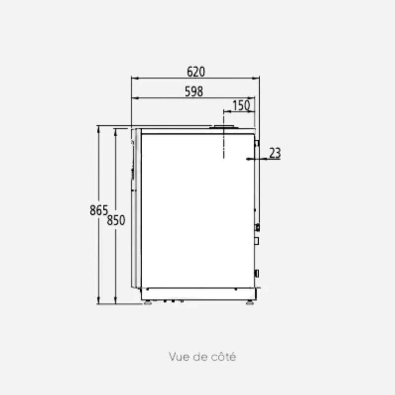 Effinox Condens 5024 - Chaudière condensation sol gaz