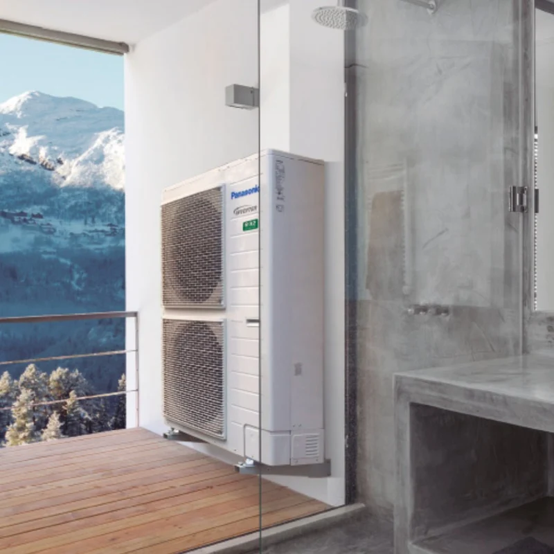 Pompe à chaleur air-eau Panasonic Aquarea T-CAP Monobloc R32 - 9 kW Triphasé Gén. J