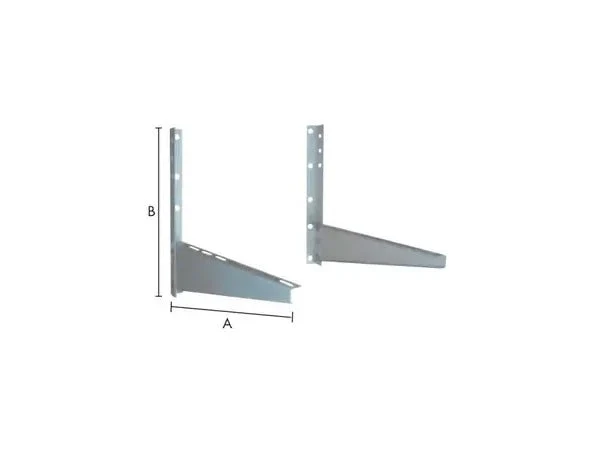 Support mural 700 x 750 mm / 300 kg