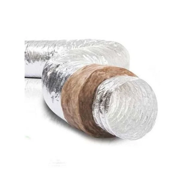 Gaine souple isolée ECOSOFT Ø 250 mm - ép. 25 mm - longueur 10 m