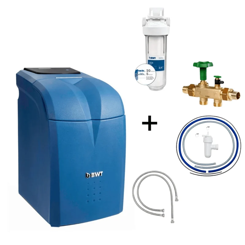 Adoucisseur d'eau AQA Perla Compact - BWT + Accessoires prêt à poser