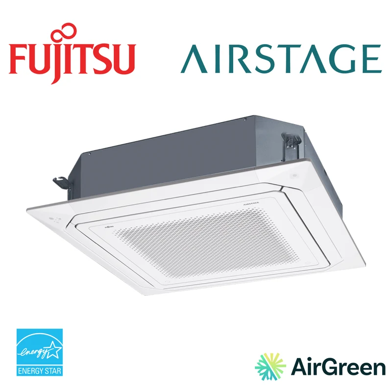 Cassette de Plafond Fujitsu LUAS | 12 000 BTU | Installation à Montréal, Laval, Longueuil, Rive Sud & Rive Nord