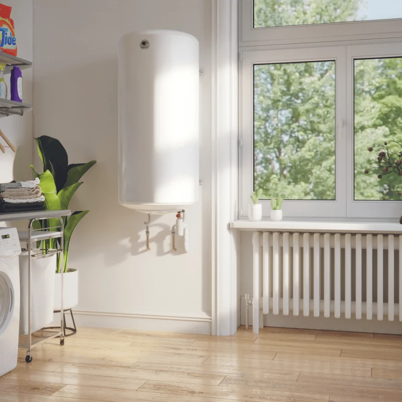 Chauffe-eau électrique vertical mural Thermor Stéatis 200 L étroit