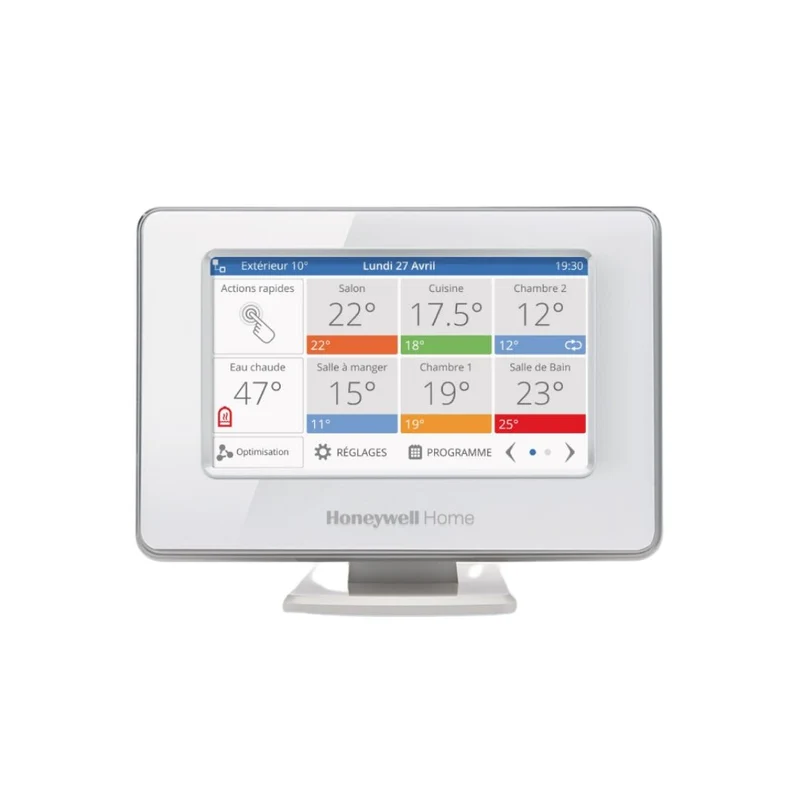 Centrale de régulation multizone Evohome connectée