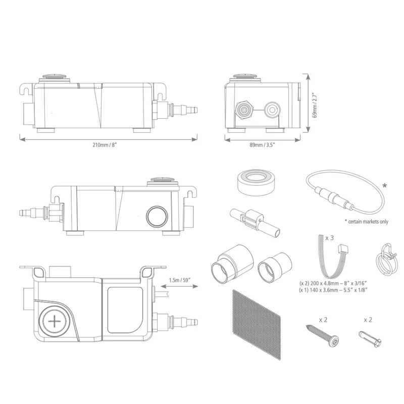 Pompe de relevage Mini Tank