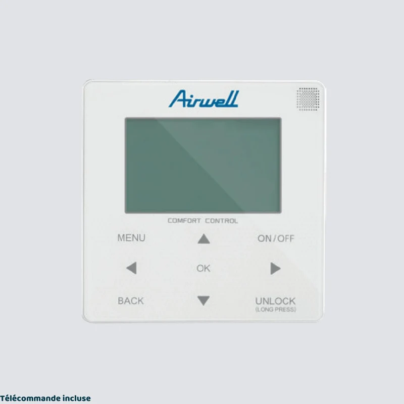 Pompe à chaleur air-eau Airwell Wellea 16 kW - Triphasé - Monobloc