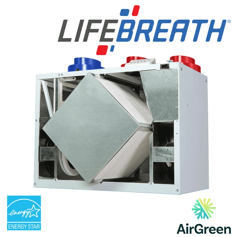 Échangeur d'Air LIFEBREATH 130 ERVD Grand Montréal
