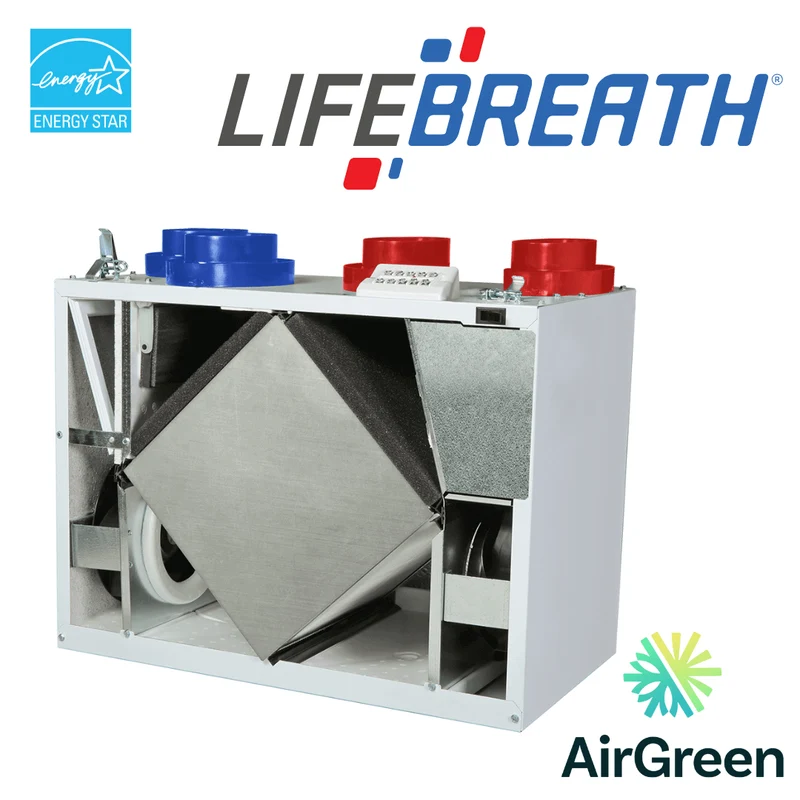 Échangeur d'Air LIFEBREATH RNC6-ES Grand Montréal