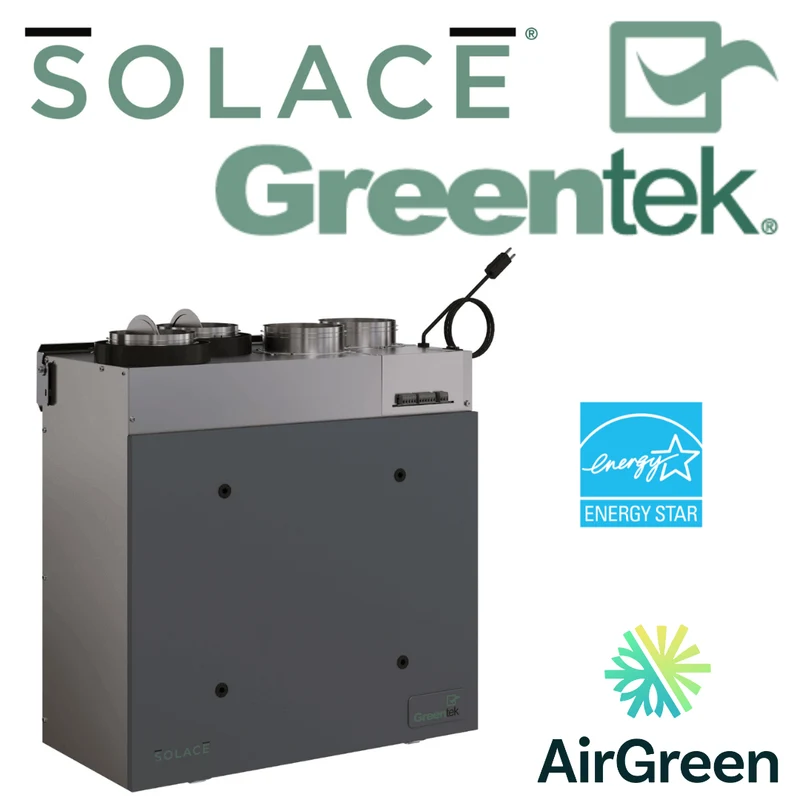 Échangeur d'Air GreenTek SOLACE 1.2H Grand Montréal