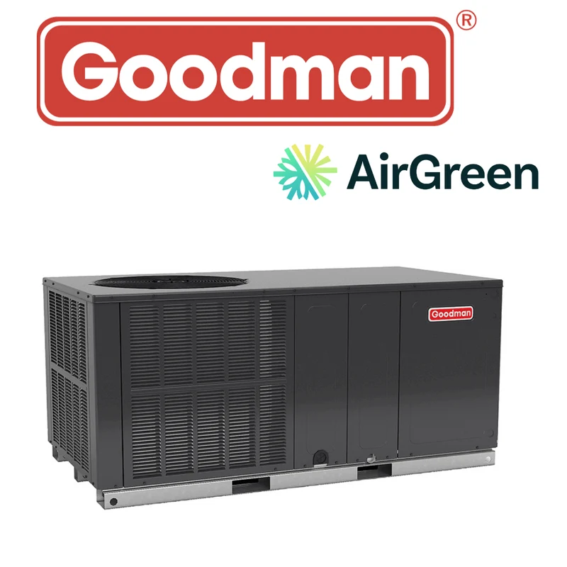 Thermopompe Monobloc Horizontale Goodman 16 SEER de 4 Tonnes | Montréal, Laval, Longueuil, Rive Sud et Rive Nord