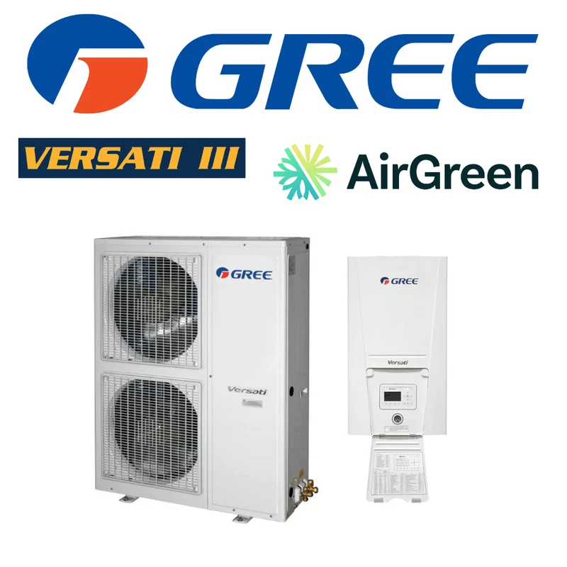 Thermopompe Air-Eau avec Hydro-Box Gree Versati III | Montréal, Laval, Longueuil, Rive Sud et Rive Nord