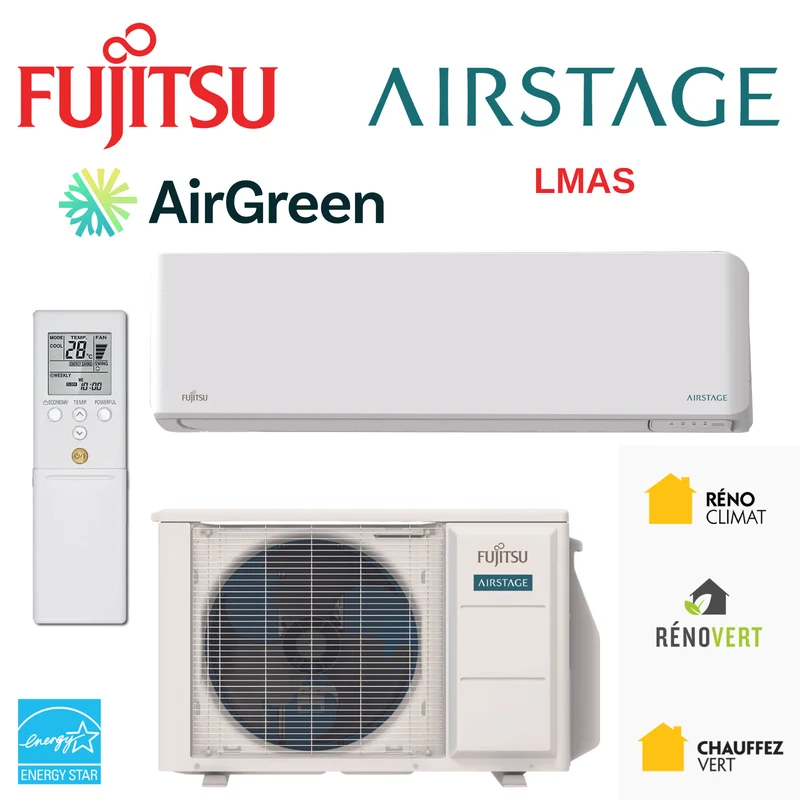 Mini Split LMAS1 12 000 BTU (Nouveau) Grand Montréal, Laval, Longueuil, Rive Sud et Rive Nord