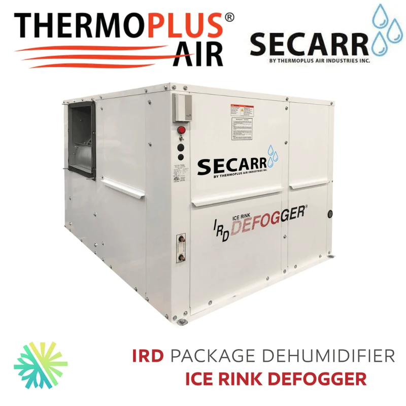 Déshumidificateur (Désembueur pour patinoire) : SECARR IRD IRD-100F de THERMOPLUS AIR