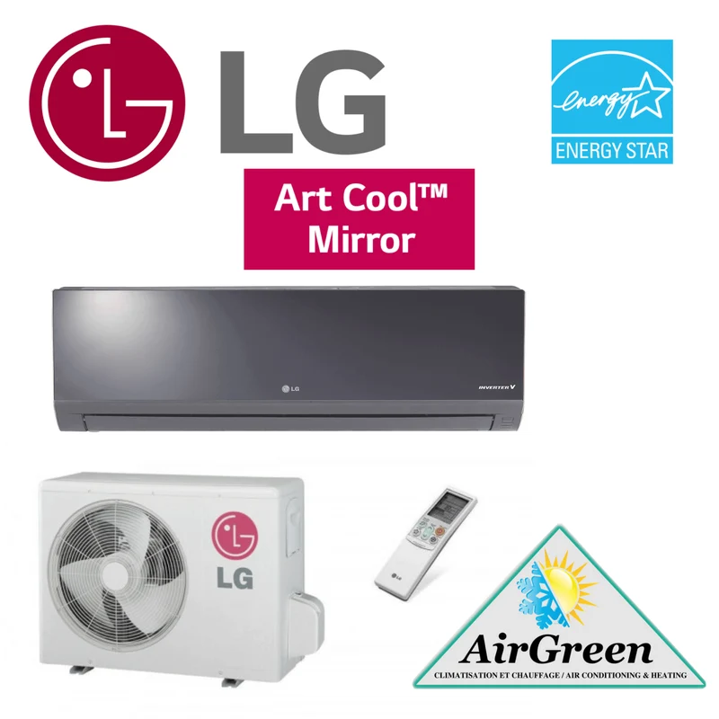 Thermopompe Murale LG ART COOL MIRROR de 24 000 BTU Montréal
