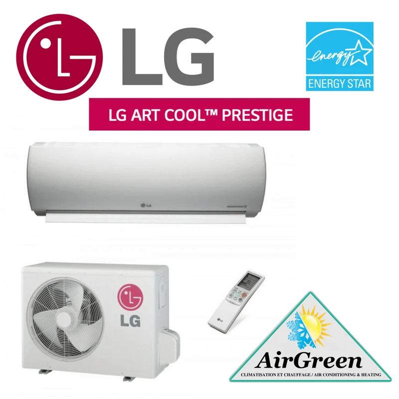 Thermopompe Murale LG ART COOL PRESTIGE de 9 000 BTU Montréal
