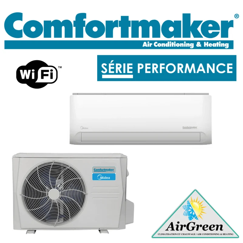 Thermopompe Murale Comfortmaker (DLCERA) PERFORMANCE de 18 000 BTU Montréal