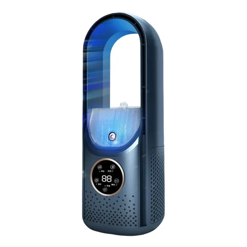 Mini Rafraîchisseur d'Air 3 en 1 – Ventilateur Brumisateur Portable USB
