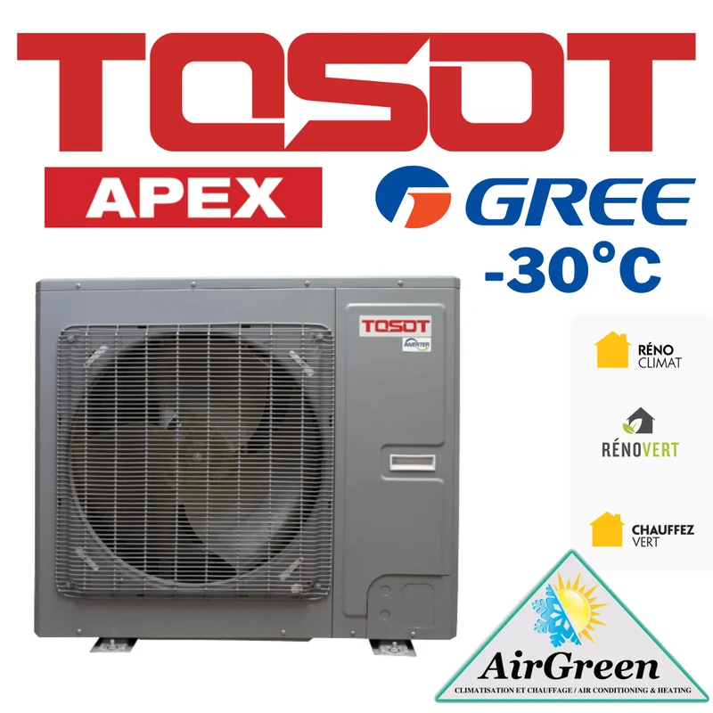 Thermopompe Centrale Tosot APEX 2 Tonnes