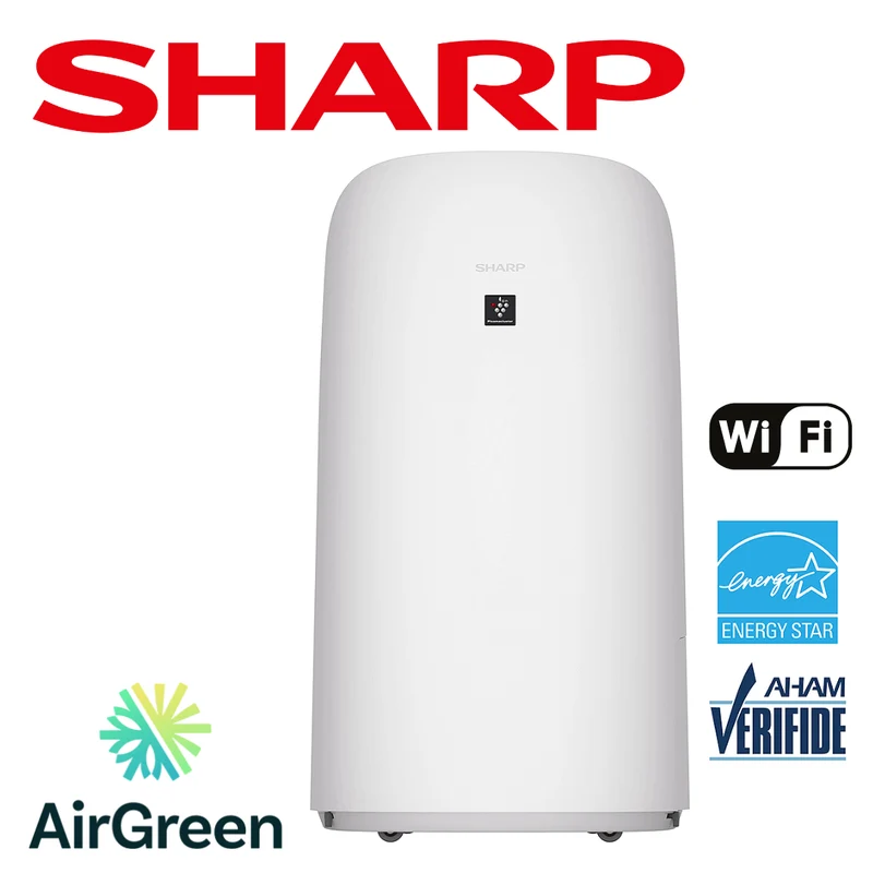 Purificateur d'Air et Humidificateur Sharp Série Plasmacluster® 7000 KCP110CW