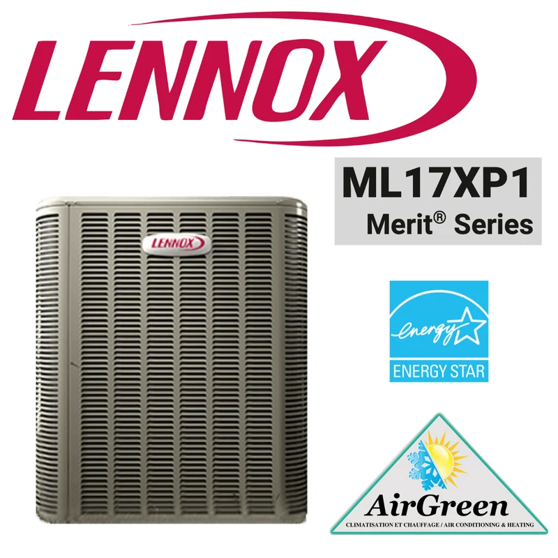 Thermopompe Centrale LENNOX MERIT ML17XP1 3 Tonnes