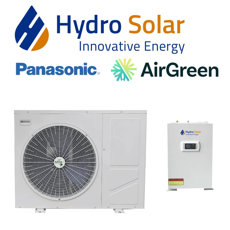 Thermopompe Split Air-Eau Hydro Solar 2.5 Tonnes | Montréal, Laval, Longueuil, Rive Sud et Rive Nord