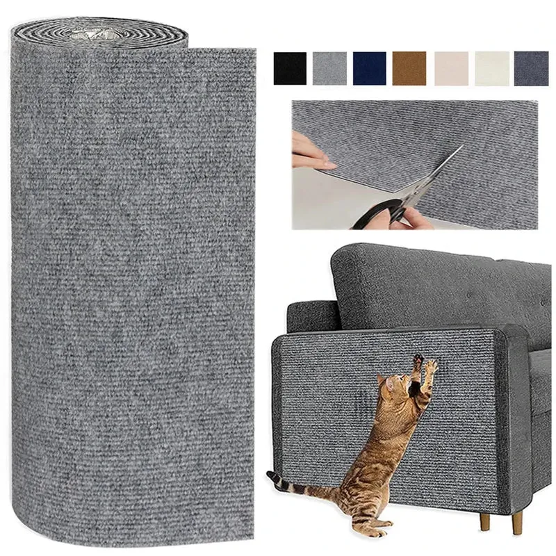 ZenScratch™ – Tapis Autocollant Anti-Griffes pour Chat