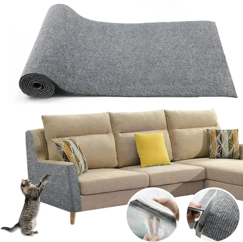 ZenScratch™ – Tapis Autocollant Anti-Griffes pour Chat