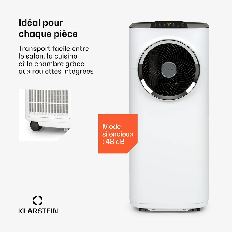 Kraftwerk Smart 10K Climatiseur 3-en-1 10000 BTU Contrôle par application Télécommande