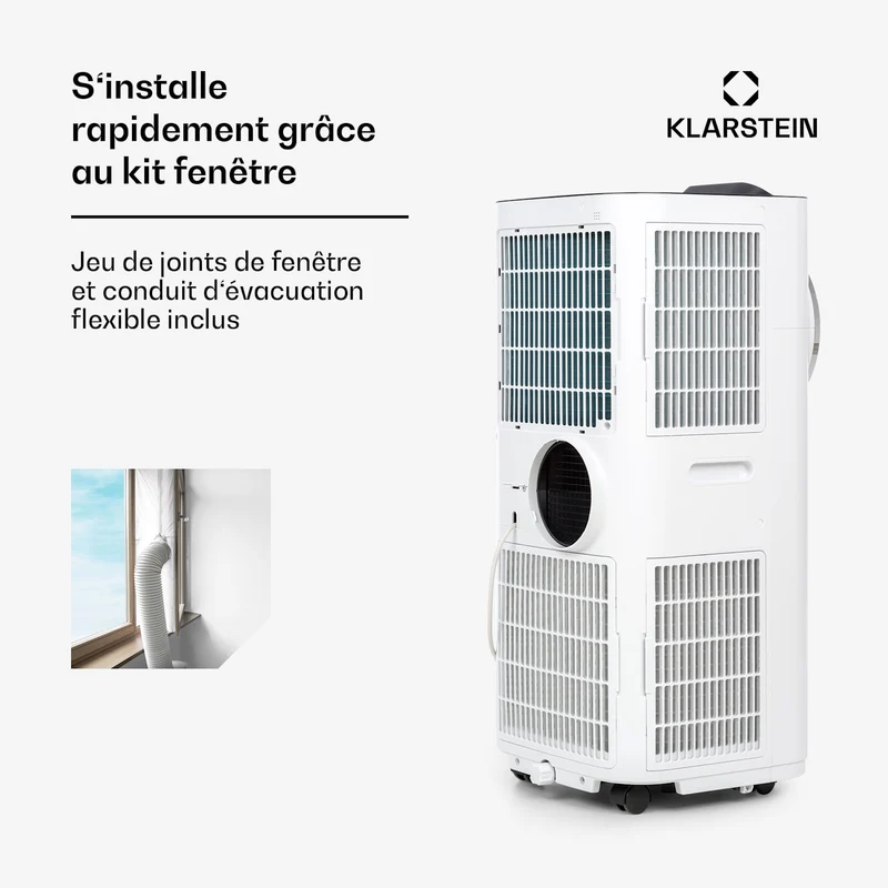 Kraftwerk Smart 10K Climatiseur 3-en-1 10000 BTU Contrôle par application Télécommande
