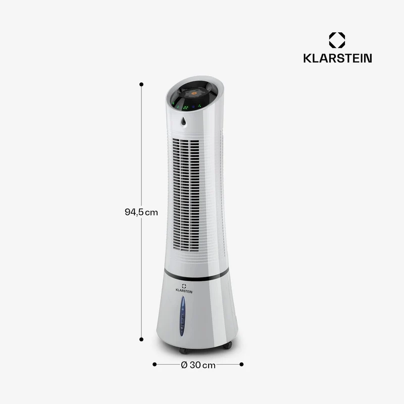 Skyscraper Ice Smart 4-in-1 Refroidisseur d'air & Ventilateur WiFi 180m³/h Télécommande