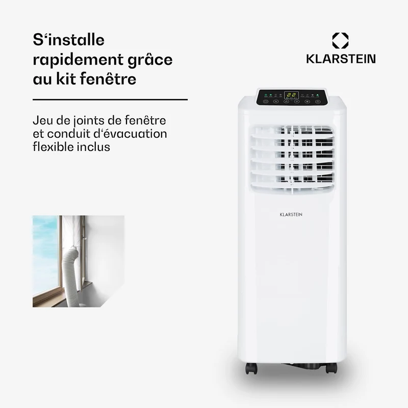 Climatiseur mobile Pure Blizzard Smart 9k 9000 BTU/2,6 kW EEC A Télécommande