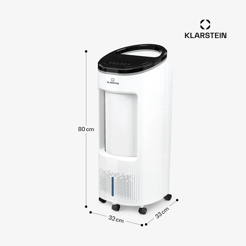 IceWind Plus Smart Smart Refroidisseur d'air 4-en-1 Ventilateur Humidificateur Purificateur d'air Contrôle par application