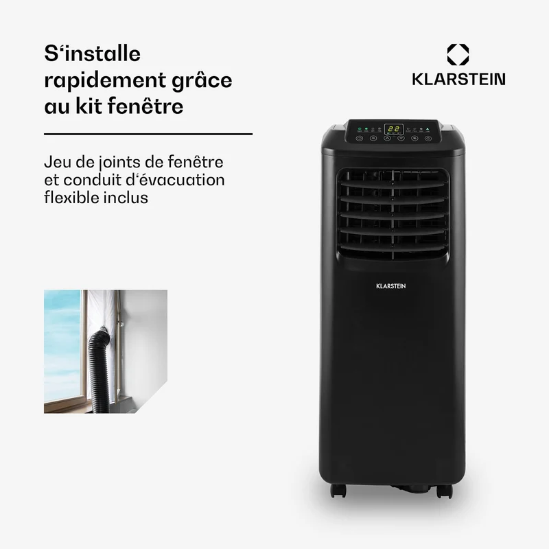 Pure Blizzard Smart 9k climatiseur mobile 9000 BTU/2,6 kW CEE A télécommande