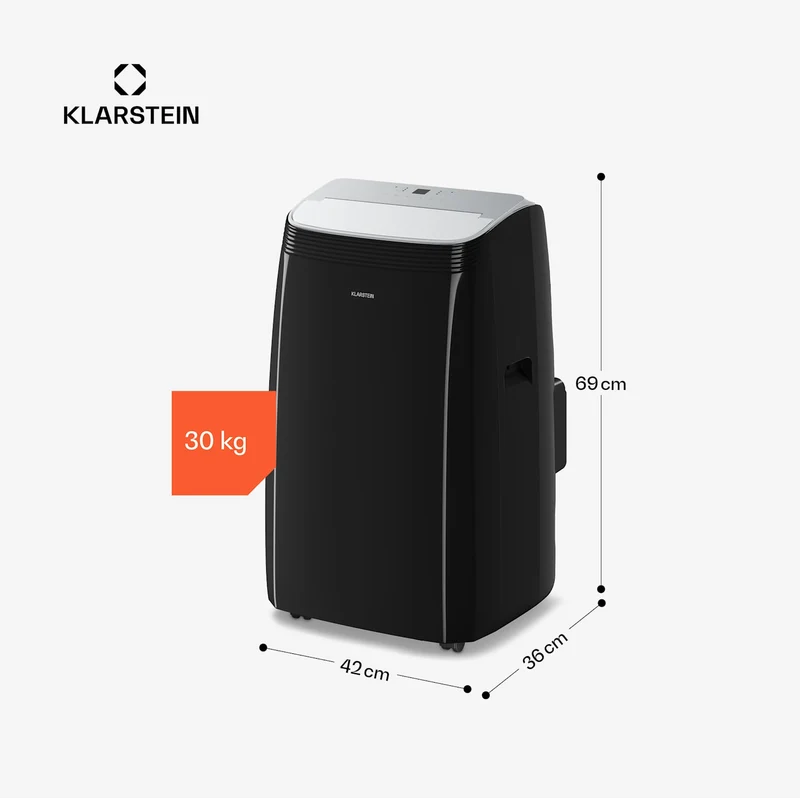 Grandbreeze climatiseur mobile | 12000 BTU | 42 cm | 56 m² | Classe d'efficacité énergétique A+