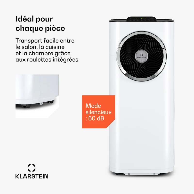 Kraftwerk Eco Smart 11 Climatiseur 3-en-1 11 500 BTU Contrôle par application Télécommande