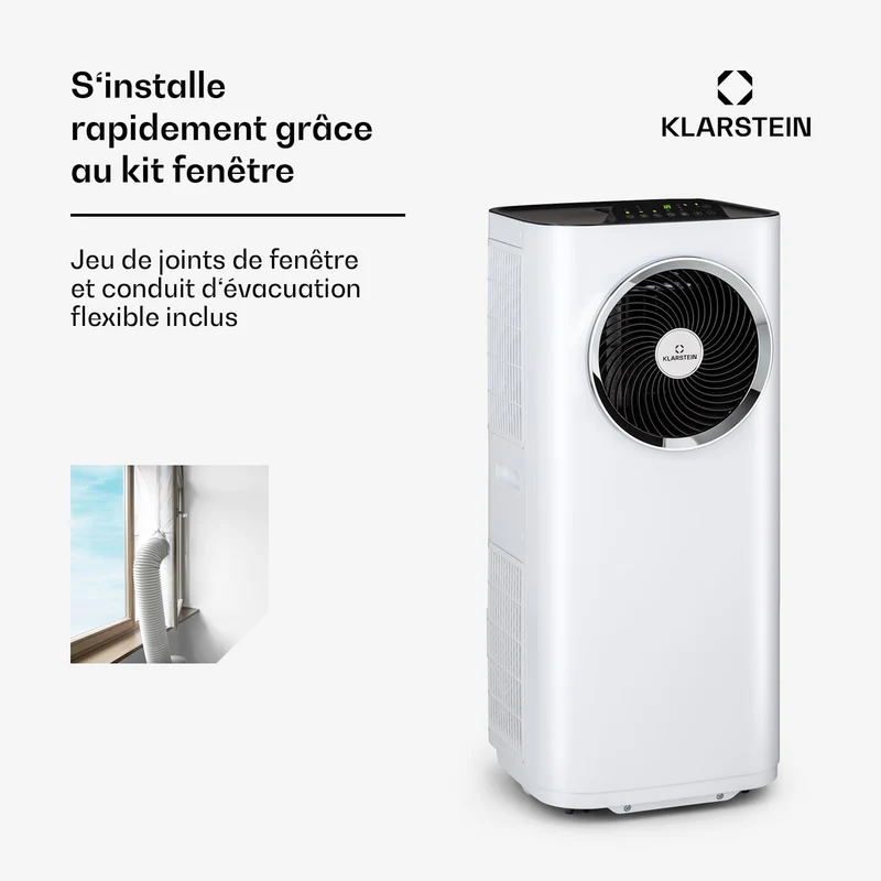 Kraftwerk Eco Smart 11 Climatiseur 3-en-1 11 500 BTU Contrôle par application Télécommande