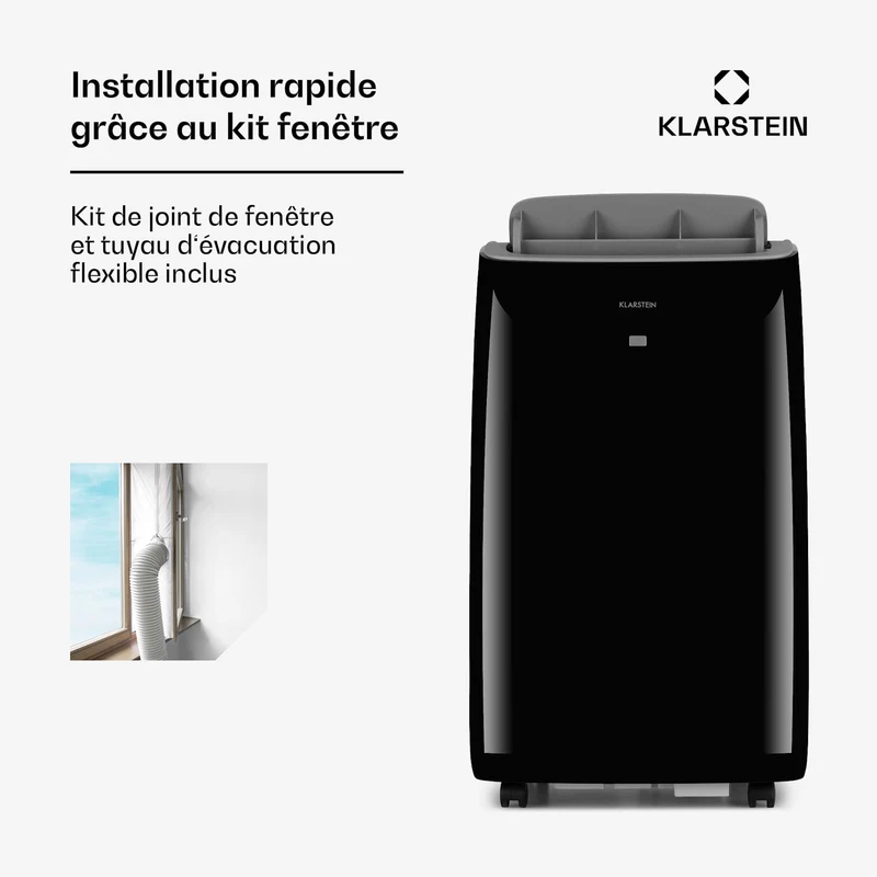 Grandbreeze Pro 12K climatiseur 3-en-1 460 m³/h 12000 BTU/1,35 kW