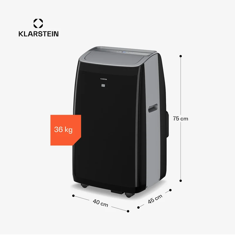 Grandbreeze climatiseur mobile | 16000 BTU | 40 cm | 82 m² | Classe d'efficacité énergétique A