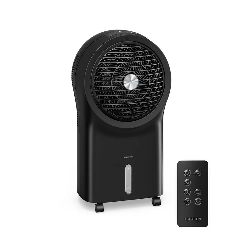 Rafraîchisseur d'air Whirlwind | 320 m³/h | 6 l | 30 m² | 2 packs de refroidissement | 3 modes | 60 W