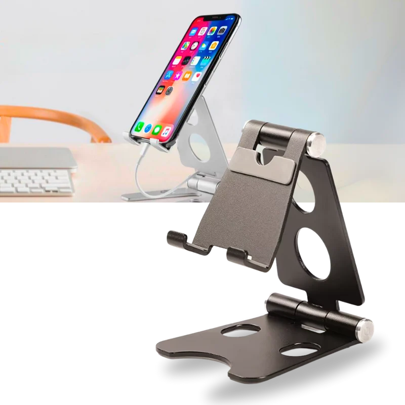 Support pivotant et pliable pour téléphone et tablette