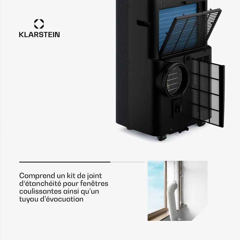 AireLux climatiseur portable | 14000 BTU | Contrôle connecté | Moderne