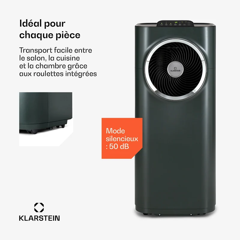 Kraftwerk Eco Smart 11 Climatiseur 3-en-1 11 500 BTU Contrôle par application Télécommande
