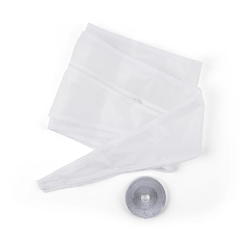 kit joint de fenêtre fermeture à glissière de 3,9 m Bande autoagrippante