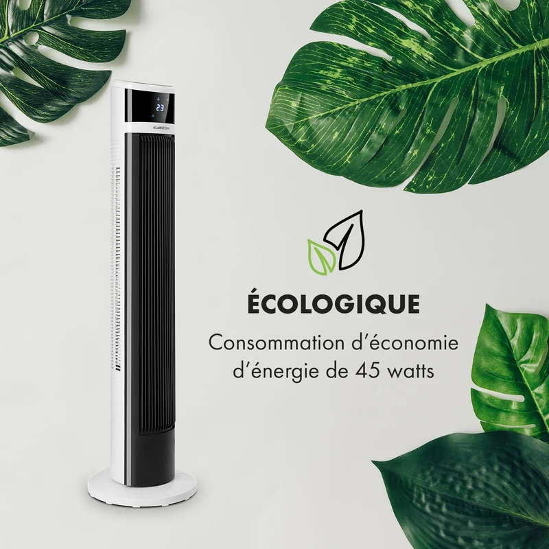 Icetower Smart Ventilateur sur pied 45 Watt Contrôle par app