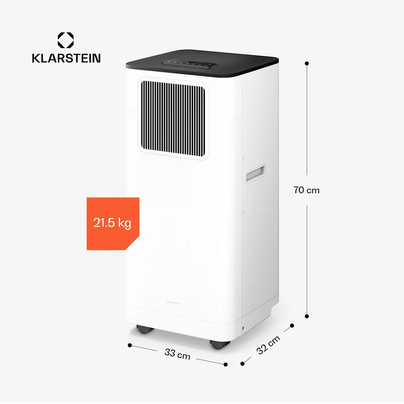 Breeze Box 9K Smart PAC Climatiseur | mode 3 en 1 | Connecté | jusqu'à 32 m² | minuterie 24h/24 | mobile