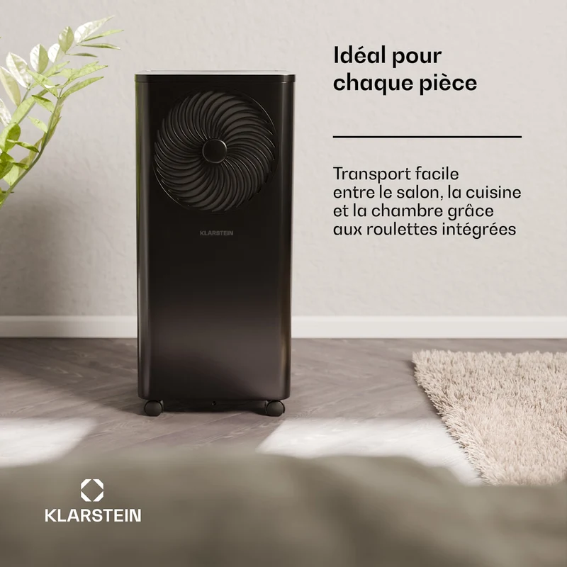 Aero Ring 7K climatiseur mobile intelligent 7 000 BTU pour max. 25 m² avec commande vocale
