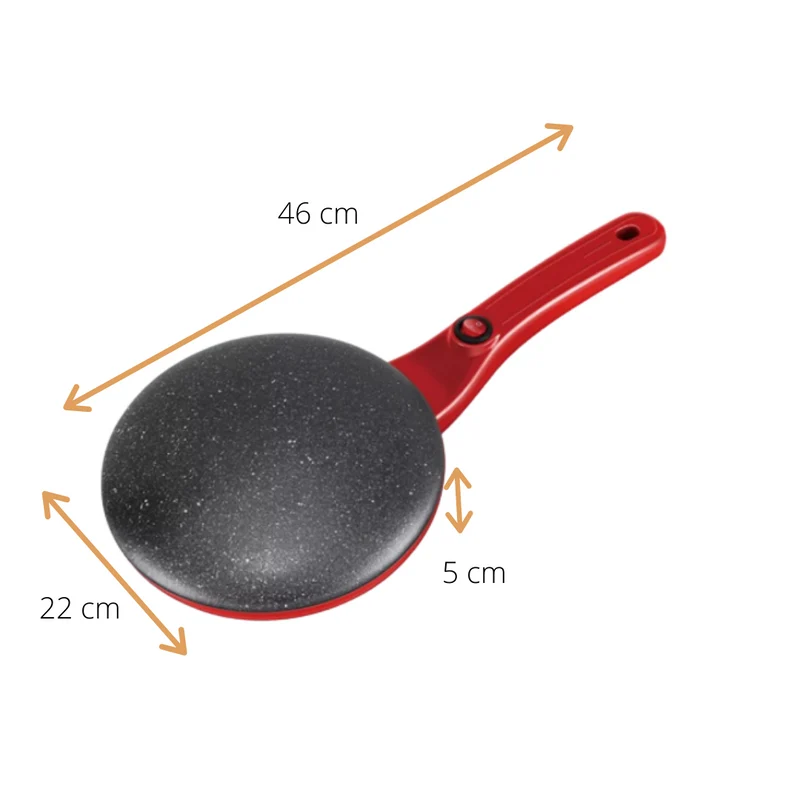 Poêle crêpière électrique