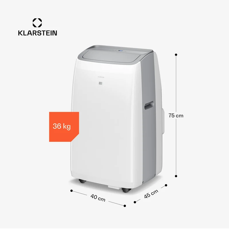 Grandbreeze climatiseur mobile | 16000 BTU | 40 cm | 82 m² | Classe d'efficacité énergétique A