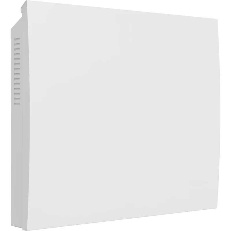 Radiateur Ceramia Connect Wifi 1000W à 2000W - façade acier - blanc - Voltman